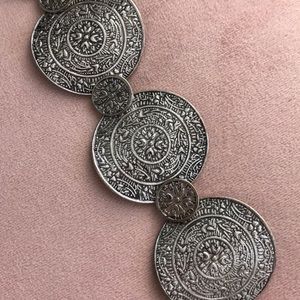 Silver Plated Metal Bracelet